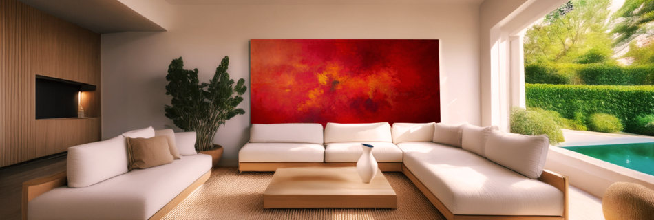 Como los tonos rojos del cuadro generan emociones concretas en el espectador